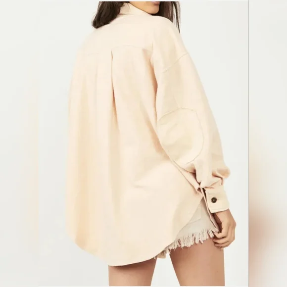 NWOT Free People Ruby Jacket in Sweetheart Sunrise Size Large $128 - Picture 4 of 14